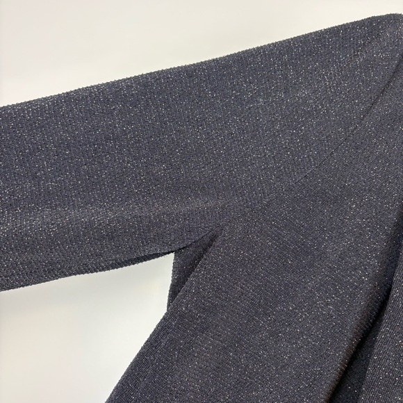 ALLSAINTS Aleida Shimmer Blazer Black Sz 6 - Picture 7 of 16